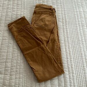 J Brand Tan/Khaki Skinny “Pencil Leg Tuscan” Size 25 Jeans, Pants